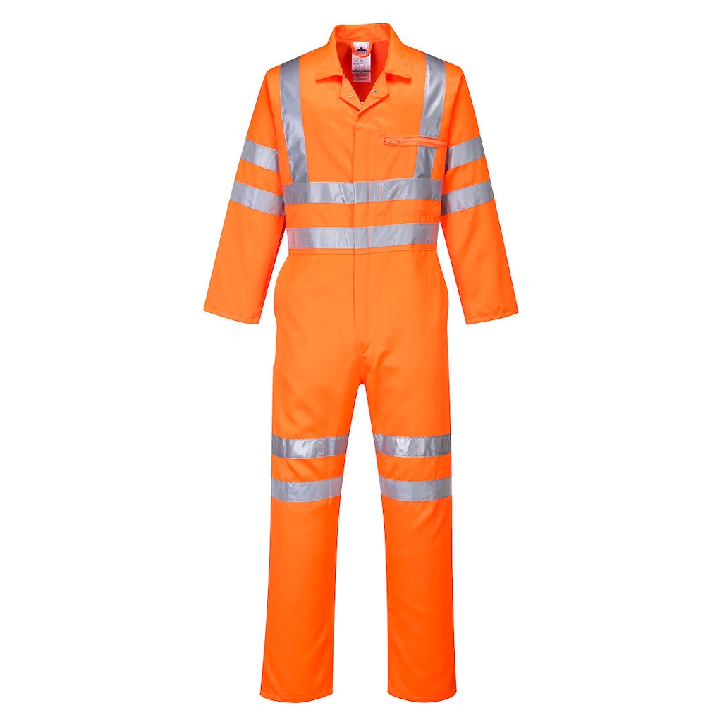 HI-VIS POLYCOTTON SERVICE COVERALL