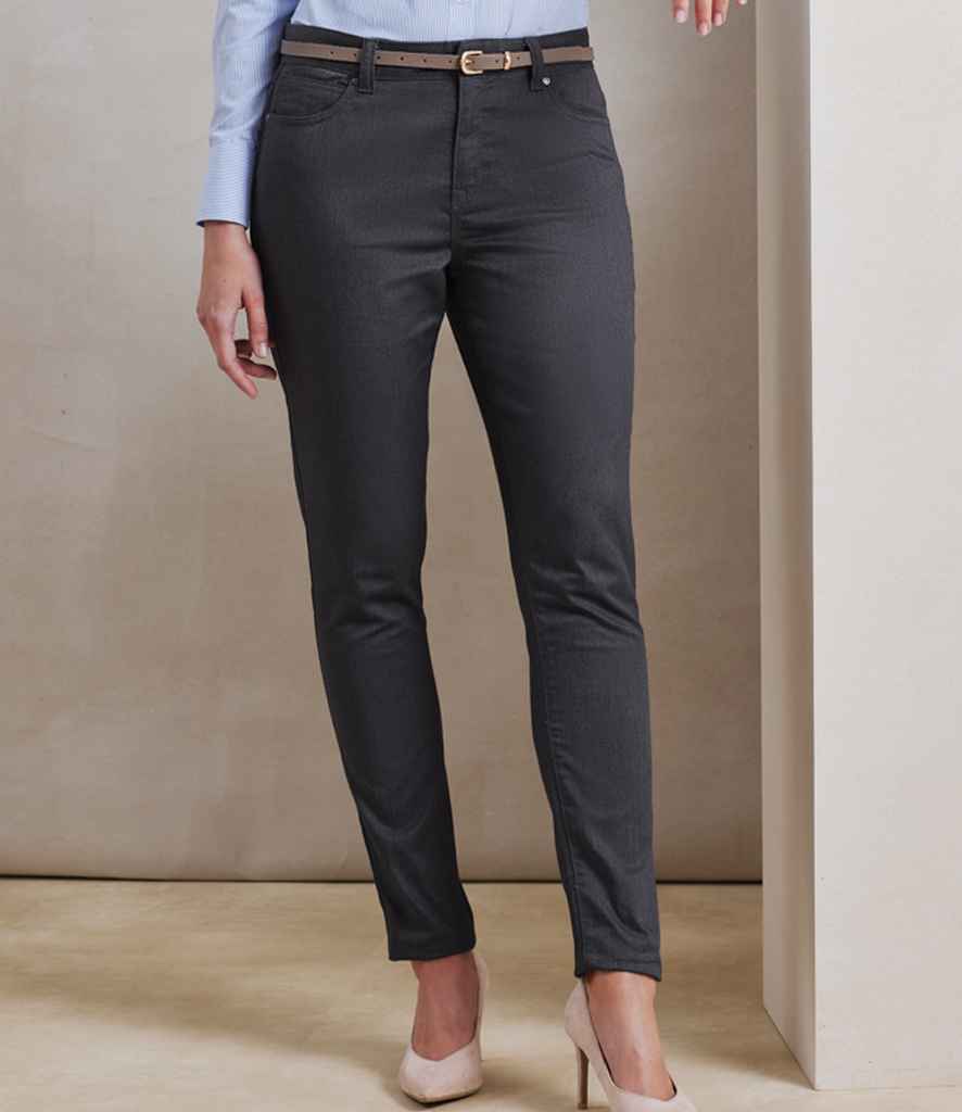 PR570 PREMIER LADIES PERFORMANCE CHINO JEANS- BIG SIZES ONLY