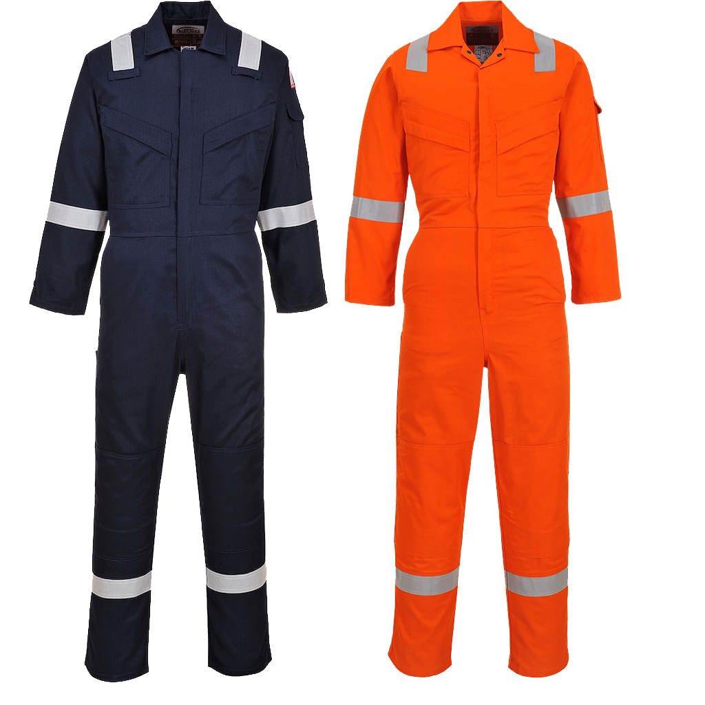 FR28 - FLAME RESISTANT LIGHT WEIGHT ANTI-STATIC COVERALL 280G